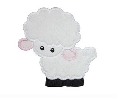 Lamb Easter Sew or Iron on Patch - image1